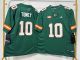 2026 Miami Hurricanes TONEY #10 Top Quality Jersey