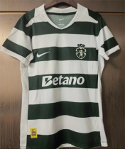 26-27 Sporting Lisbon Home Women Soccer Jersey（女）