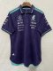 2026 F1 Benz New Pattern Short Sleeve Racing Suit