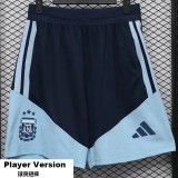 26-27 Argentina Royal blue Player Version Shorts Pants(球员短裤)