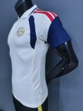 26-27 Bayern Beige ‌Player Version Half Pull Training Shirts