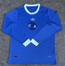26-27 Club America Blue 110th Anniversary Edition Long Sleeve Fans Soccer Jersey (长袖) 26-27 Club America Blue 110th Anniversary Edition Long Sleeve Fans Soccer Jersey (长袖)
