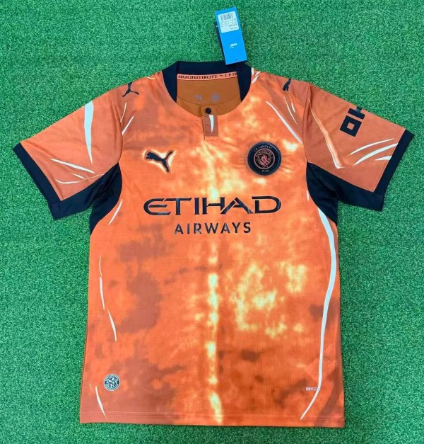 26-27 Man City Fourth Fans Soccer Jersey