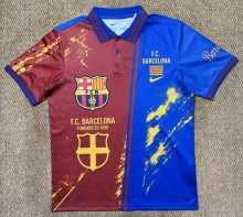 26-27 BAR Red Blue Polo Short Sleeve