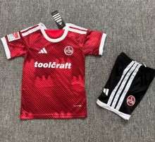 26-27 Nurnberg Home Kids Soccer Jersey