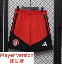26-27 Man Utd Red Player Version Training Shorts Pants(球员短裤) 26-27 Man Utd Red Player Version Training Shorts Pants(球员短裤)