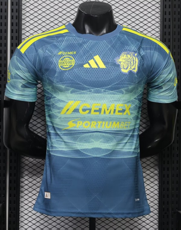 26-27 Tigres UANL Third Player Version Soccer Jersey