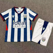 26-27 West Brom Home Kids Soccer Jersey 26-27 West Brom Home Kids Soccer Jersey