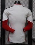 26-27 River Plate White Long Sleeve Player Version Soccer Jersey*长袖球员