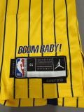 26-27 Indiana Pacers Statement Edition Jersey Haliburton  #0  Hot Pressing NBA Jersey