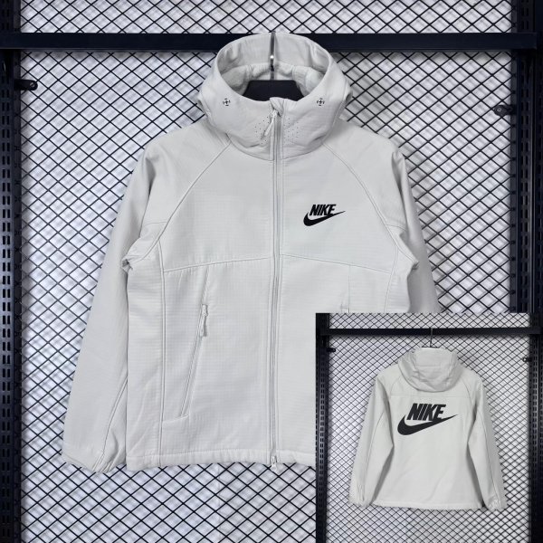 2026 NK White New Pattern Hardshell jacket