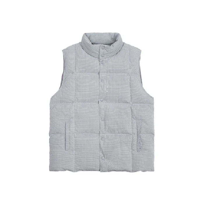 hathne Men's Winter Puffer Vest Sleeveless Warm Zipper Lightweight Jacket Vest with Removable Hood