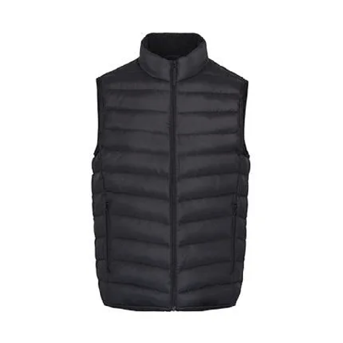 hathne Men's Winter Puffer Vest Sleeveless Warm Zipper Lightweight Jacket Vest with Removable Hood