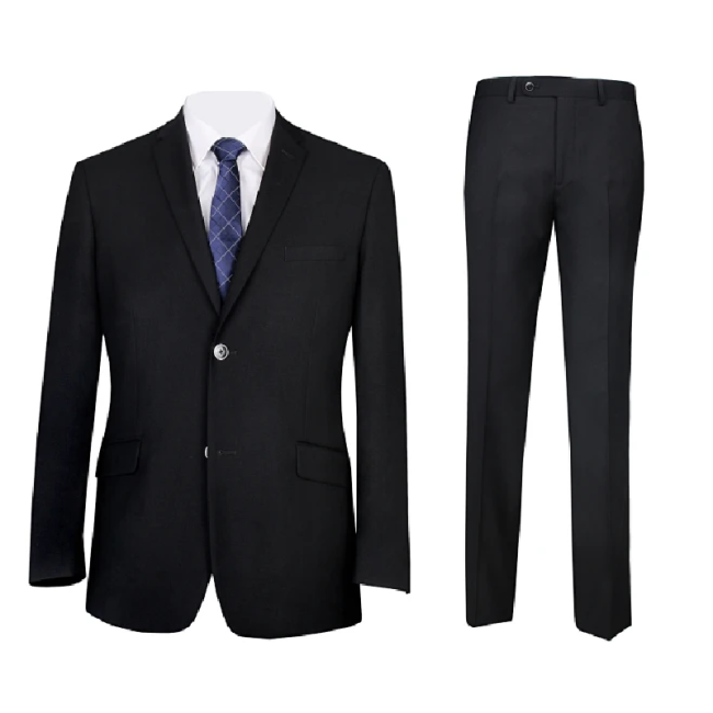 Cooper & Nelson 3 Piece Mens Suit Set, 2 Button Slim Fit Suit for Men, Jacket, Vest, Pants and Tie