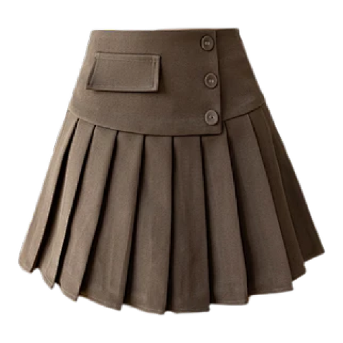 Urban CoCo Women's Basic Versatile Stretchy Flared Casual Mini Skater Skirt