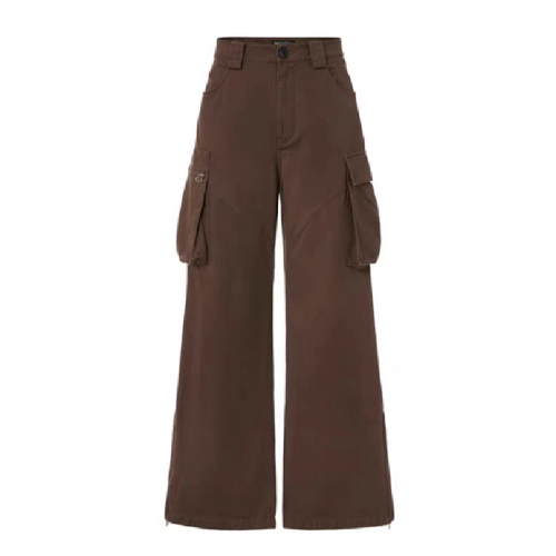 BTFBM Women Wide Leg Dress Pants 2026 High Waisted Button Pleated Business Casual Trousers Office Work Palazzo Pants