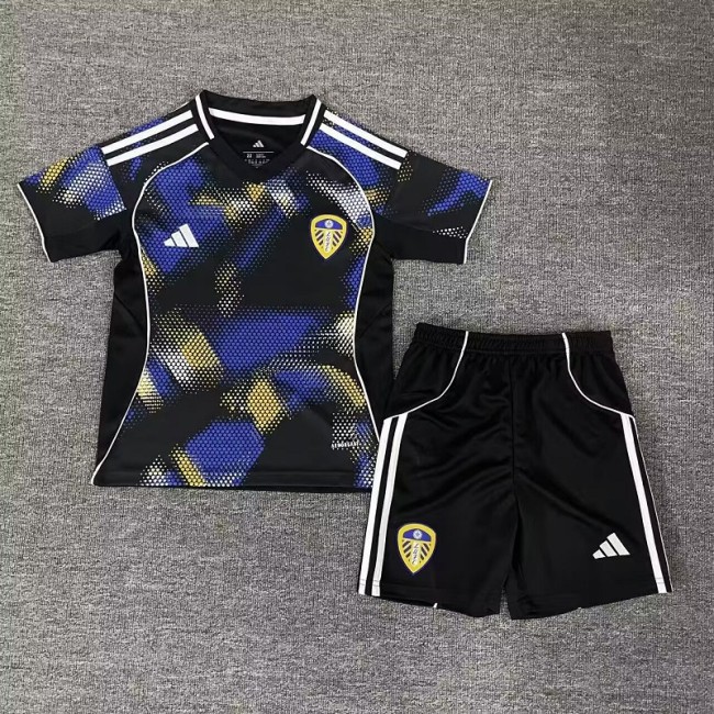 25/26 Leeds United Third kids kit