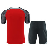 24/25 Liverpool kids Short sleeve red training suit