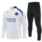 25/26 PSG kids training suit whtie