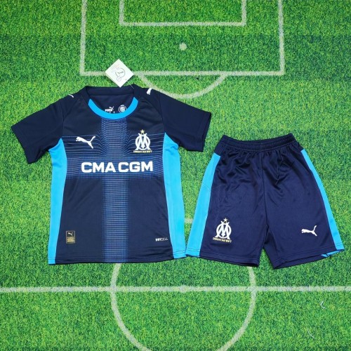 25/26 Marseille away kids kit