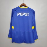 Retro Long Sleeve Boca Juniors 03/04 home