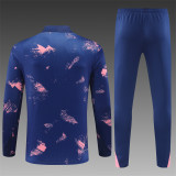 24/25 PSG Royal Blue Pink Jordan training suit