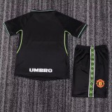 Retro 1998 Manchester United third kids kit