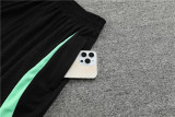 23/24 Liverpool kids Short sleeve Black green training suit