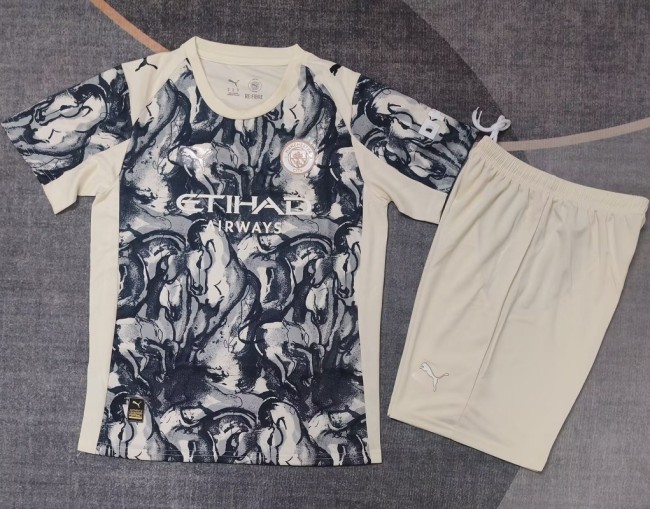 25/26 Manchester City Year of the Horse Special Edition kids kit