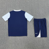 25/26 Tottenham Hotspur Short sleeve  Adult training suit blue