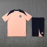 25/26 Chelsea kids short sleeved training suit pink