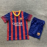 Retro 13/14 Barcelona home kids kit with sock