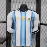 25/26  Argentina home long sleeves Player version