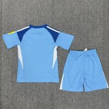 25/26 Newcastle United blue goalkeeper kids kit