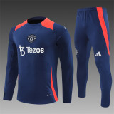 24/25 Manchester United training suit Royal Blue