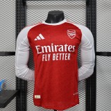 25/26 Arsenal home Player version long sleeves