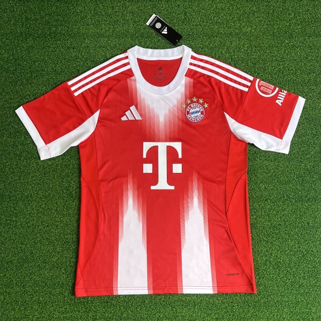 25/26 bayern munich home football jersey