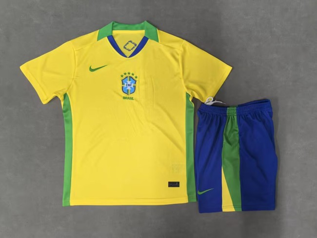 25/26 Brazil home Adult Set