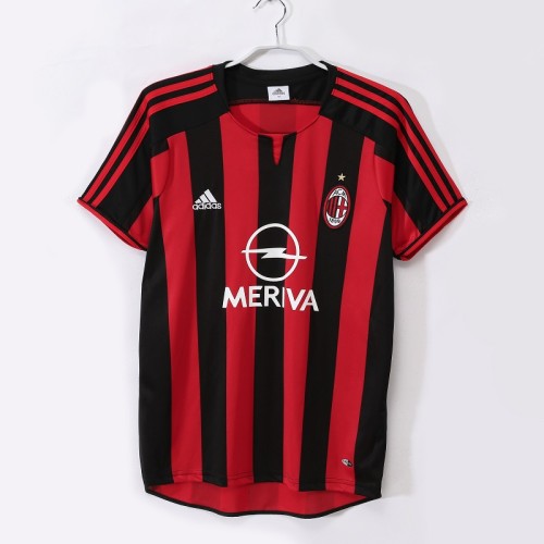 Retro 03/04 AC Milan home