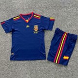 Retro 2010 Spain Away kids kit