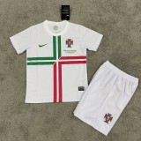 Retro 2012 Portugal Away kids kit