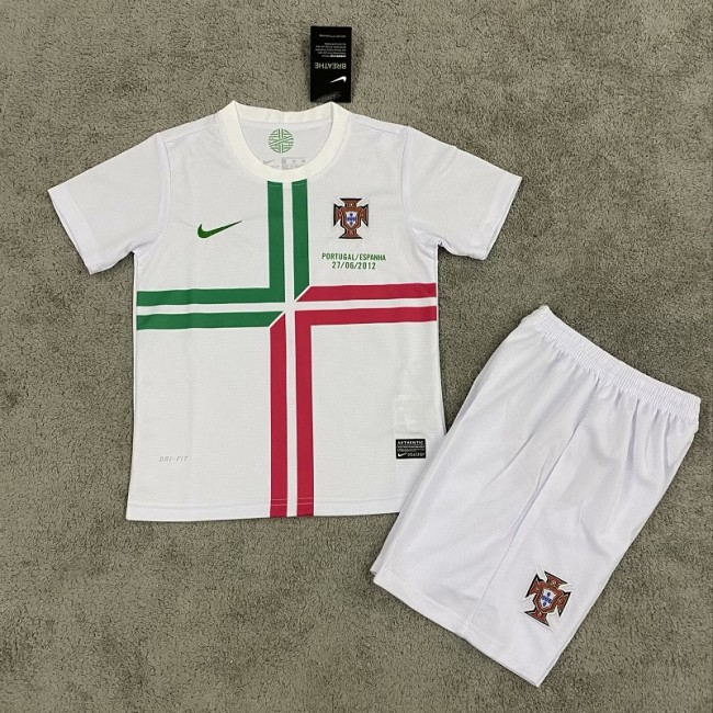Retro 2012 Portugal Away kids kit