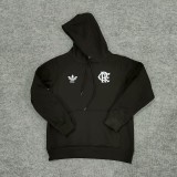 Retro Flamengo plush hoodie