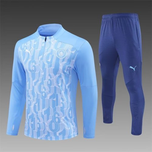 24/25 Manchester city Light Blue training suit