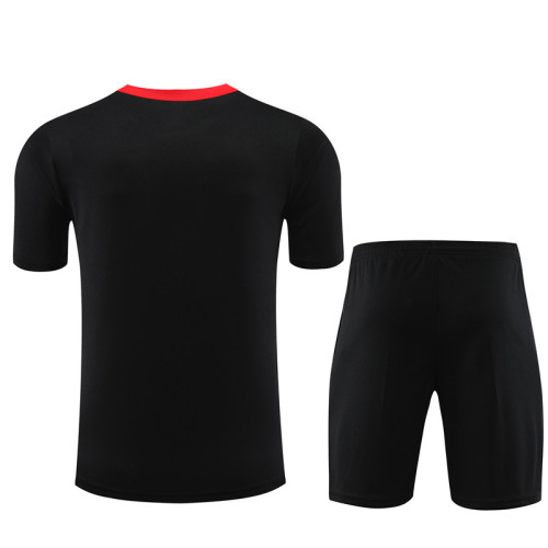 24/25 Liverpool Short sleeve black training suit