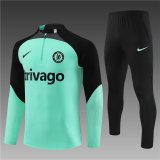 23/24 Chelsea kids Light green training suit