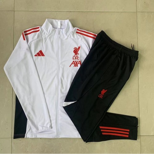 25/26 Liverpool kids jacket white