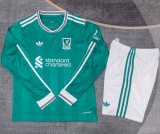25/26 liverpool Third kids kit long sleeves