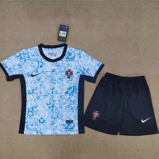 24/25 Portugal Away kids kit