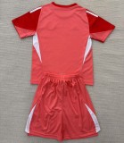 25/26 Inter Miami goalkeeper kids kit red